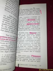 LE SERVICE PUBLIC / RENAUD DENOIX DE SAINT MARC / RAPPORT AU PREMIER MINISTRE / GAUTHIER VILLARS / FRANSIZCA KİTAP (KAMU HİZMETİ)