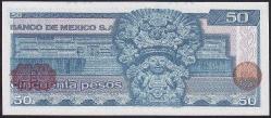 Meksika 50 Pesos 1981 Çil(X-2)