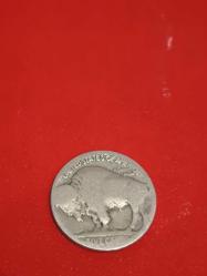 Amerika 5 Cent 1913-1938 ( Buffalo 5 Cent ) eski para