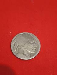 Amerika 5 Cent 1913-1938 ( Buffalo 5 Cent ) eski para