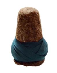 Mevlevi, MİNYATÜR KEÇE DESTAR VE NEYDEN OLUŞAN MEVLEVİ OBJE 19*14*14 Cm.