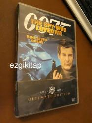 beni seven casus  james bond 007 dvd  (PC'de izlenmiştir/denenmiştir)   (the spy who loved me) ian fleming (roger moore barbara bach)