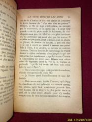 HERVE BAZIN / LA TETE CONTRE LES MURS / LE LIVRE DE POCHE / FRANSIZCA KİTAP (DUVARLARA BAŞLA) HAFİF YIPRANMA VE YIRTILMALARI MEVCUT