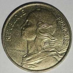 FRANSA 1996  5 CENTIMES
