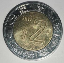 MEKSİKA 2012  2 PESOS
