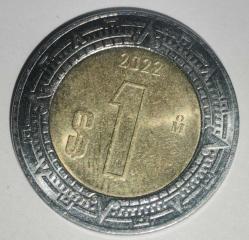 MEKSİKA 2022    1 PESOS
