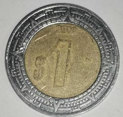 MEKSİKA  2017  1 PESO