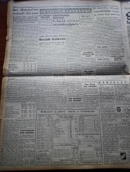 Yeni İstanbul Gazetesi - 21 Kasım 1953 - Haysiyete Riayet Yazan Habib Edib Törehan Köşe Yazısı - Türk Yunan Yugoslav Üçlü Deniz Manevrası -  Başbakanlık Adnan Menderes'e Çekilen Telgraf -  Schuman'a Göre Fransız Dostlukları Paktı - Kazlıçeşme Tren Kazasına Dair Geniş Tahkikat Yapılıyor - Jenny Yazan Thedore Dreiser Yazı Dizisi - Altın Fiyatları Niçin Yükseliyor - Yabancı Gözüyle İle Türkiye'de Ekonomisi - Sanatta Zamanın Hükmü Yazan Profesör Vehbi Eralp - Orhan Veli'nin Şiir Anlayışı Yazan Melih Cevdet Anday - Shakespeare Ve Sinema - Errol Flynn'ın Meçhul Tarafları - Anadolu Abideleri Yazan Aziz Ogan Yazı Dizisi - Gripin - Krem Pertev - Rekor Pamuk - Vita Yağ