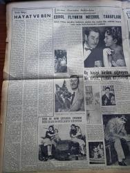 Yeni İstanbul Gazetesi - 21 Kasım 1953 - Haysiyete Riayet Yazan Habib Edib Törehan Köşe Yazısı - Türk Yunan Yugoslav Üçlü Deniz Manevrası -  Başbakanlık Adnan Menderes'e Çekilen Telgraf -  Schuman'a Göre Fransız Dostlukları Paktı - Kazlıçeşme Tren Kazasına Dair Geniş Tahkikat Yapılıyor - Jenny Yazan Thedore Dreiser Yazı Dizisi - Altın Fiyatları Niçin Yükseliyor - Yabancı Gözüyle İle Türkiye'de Ekonomisi - Sanatta Zamanın Hükmü Yazan Profesör Vehbi Eralp - Orhan Veli'nin Şiir Anlayışı Yazan Melih Cevdet Anday - Shakespeare Ve Sinema - Errol Flynn'ın Meçhul Tarafları - Anadolu Abideleri Yazan Aziz Ogan Yazı Dizisi - Gripin - Krem Pertev - Rekor Pamuk - Vita Yağ