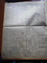 Yeni İstanbul Gazetesi - 23 Kasım 1953 - Ticaret Bakanı'nın Tedbirleri Yazan Habib Edib Törehan Köşe Yazısı - Bermuda'ya Dair İngiliz Görüşü - Ortadoğu Savunması Ve Birleşik Amerika - Teknik Üniversite Yönetmeliği Hazır -  Beşiktaş Vefa'yı 3 1 Mağlup Etti - Türkiye İle Yunanistan'a İktisadi Yardım Kesilmiyor - CHP Mallarına Dair Tasarı Hazırlanıyor - Atatürk Köşesi - Jenny Yazan Thedore Dreiser Yazı Dizisi - Yugoslavya'ya Karşı Çıkacak Türkiye Eskrim Milli Takımı - 48 İranlı'yı Şehir Dışı Ediyoruz - Siirt'te Botan Barajının Temeli Dün Törenle Atıldı - Mısır Reisicumhuru General Necip Dedi Ki Süveyş Davasında Mısır Ordusuna Başvurulacak - Mareşal Tito Reyini Kullanacak - Almanya Yunanistan'a 50 Milyon Dolarlık Kredi Açıyor - Evliya Çelebi'nin 17. Yüzyıl Ortalarında Kafkasya Seyahati Yazan Mirza Bala - Kızıl Kraliçe Yazan Jacques Renand Yazı Dizisi - Marilyn Monroe Niçin Seviliyor - Hollywood'un Yaramaz Erkekleri Yaşlanmaktan Korkuyorlar - Kirk Douglas - Güzellik Kraliçeleri Filmleri