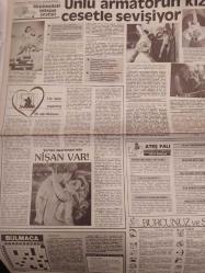 Haftanın Sesi Haftalık Magazin ve Siyasi Aktüalite Gazetesi - 27 Haziran 1986 - Sayı:26 - Bülent Ersoy - Hülya Avşar - Ülkü Erakalın - Tanrı 3. kazadan korusun - Süreyya Duru - Aytaç Arman - Hakan Balamir - Seda SAyan - Sibel Can - VAhdet Vural - Harika Avcı - Derya Arbaş - Filiz Karahan - Mümtaz Ener - Gönül Bayhan - Leyla Sayar - Biz Siz Onlar - Funda Güneş - Mustafa Güneş - Metin Soysal - Cevdet İnci - Mithat Eruysal - Ekrem Barışık - Ünlü armatörün kızı cesetle sevişiyor - Burcunuz ve Siz - Biz kadınlara yazık değil mi? - Turgut Özal - Korkut Özal - İstanbul'u Özallar Bastı - Çeçilya - Serpil Çakmaklı - Sibel Egemen - Tarık Tarcar - Uçtu Uçtu Ahu Tuğba Uçtu - Mine Koldaş'ın iş anlayışı - Necla Nazır - Kenan Kalav - Ferdi Tayfur - Nebahat Çehre fotoğraf ve haberi - Gazete tam değildir sadece 10 sayfası mevcuttur - Sayfaları birbirinden kopuktur