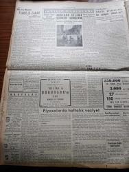 Yeni İstanbul Gazetesi - 23 Mart 1953 - Planlı Ve Teşkilatlı Yardım Yazan Mustafa Nermi Köşe Yazısı - Çanakkale Abidesi Kupası Maçlarında Beşiktaş Dün Galatasaray'ı 2  1 Yendi - Sovyetlerin Yeni Sulh Taarruzu - Atoma Karşı Müdafaa İmkanı Bulunamıyor - Yenice Ve Gönende Hala Zelzele Devam Ediyor - Mareşal Tito Yugoslavya Yolunda - Silivri Yolunda Otomobili Parçalanan Vali Fahrettin Kerim Gökay Ve Emniyet Müdürü Ahmet Tekelioğlu Yaralı - Küçük İnsanlar Yazan Faik Baysal Yazı Dizisi - Ahlak Zabıtasının Fuhuşla Yaptığı Mücadele Arttı - Moda Ve Şiir - Bir Alman Filmleri Şirketi Türkiye Hakkında Film Çevirecek - Lanetli Mahalle Yazan Mehmet Davaz Yazı Dizisi - 5 Milyon Yumurta Yumurtlayan Balık - 1001 Gece Masalları Kamer Ül Zaman Çeviren Reşad Nuri Darago Yazı Dizisi - Ankara İstanbul İzmir Teknik Üniversite Radyosu Programı - Büyük Röportaj Serisi İslam Memleketleri Yazan Fikret Adil Yazı Dizisi - Genç Sanatkârlarımız Nasıl Yaşıyor Heykeltraş Kuzgun - Fransa Ordu Takımı Hollanda'yı Yendi
