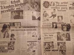 Haftanın Sesi Haftalık Magazin ve Siyasi Aktüalite Gazetesi - 24 Ekim 1986 - Sayı:43 - Müjde Ar - Fatma Girik - Hülya Koçyiğit - Hülya Avşar - Fatma Girik - Memduh Ün - Cihan Ünal - Harika Avcı - Şakir Şener - Türkiye'de kazandılar Paris'te yiyorlar - Zeynep-Asım Ekren - Mesut Yılmaz - Bülent Ersoy - Muhittin Yüzüak - Sema Zindancıoğlu - Erkek 2 kadını birden sevebilir mi? - Özcan Köknel - Kazan kaynıyor - Saraylardan gecekonduya - Melih Gülgen durdu durdu patladı - Serpil Çakmaklı - Lokman Kondakçı - Hülya Süer - Aldo - Yeşim Soydan - Biz Siz onlar - Erengül Şenler - Selmi Çakır - Esra Arsan - Yüksel Soyel - Ela Koşar - Neslihan Yargıcı - Maral Öztekin - Türbe ve yatıların esrarı - Süleyman Demirel - Çirkinlerin en güzeli - Meryl Streep - Rahşan Ecevit - En hızlı sevici ile ''Uçan Kaz'' hikayesi - Osman Yağmurdereli - Neslihan Acar - Kenan Kalav Büyük oynuyor - Alev Sayın-  Çıplak Tehlike - Havva Kopan - Cüneyt Arkın - Pınar Afşar - Esin Afşar - Tam Takım Gazete