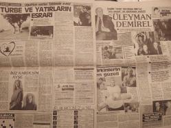 Haftanın Sesi Haftalık Magazin ve Siyasi Aktüalite Gazetesi - 24 Ekim 1986 - Sayı:43 - Müjde Ar - Fatma Girik - Hülya Koçyiğit - Hülya Avşar - Fatma Girik - Memduh Ün - Cihan Ünal - Harika Avcı - Şakir Şener - Türkiye'de kazandılar Paris'te yiyorlar - Zeynep-Asım Ekren - Mesut Yılmaz - Bülent Ersoy - Muhittin Yüzüak - Sema Zindancıoğlu - Erkek 2 kadını birden sevebilir mi? - Özcan Köknel - Kazan kaynıyor - Saraylardan gecekonduya - Melih Gülgen durdu durdu patladı - Serpil Çakmaklı - Lokman Kondakçı - Hülya Süer - Aldo - Yeşim Soydan - Biz Siz onlar - Erengül Şenler - Selmi Çakır - Esra Arsan - Yüksel Soyel - Ela Koşar - Neslihan Yargıcı - Maral Öztekin - Türbe ve yatıların esrarı - Süleyman Demirel - Çirkinlerin en güzeli - Meryl Streep - Rahşan Ecevit - En hızlı sevici ile ''Uçan Kaz'' hikayesi - Osman Yağmurdereli - Neslihan Acar - Kenan Kalav Büyük oynuyor - Alev Sayın-  Çıplak Tehlike - Havva Kopan - Cüneyt Arkın - Pınar Afşar - Esin Afşar - Tam Takım Gazete