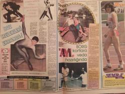 Tercüman Süper Spor Dergisi - 2 Şubat 1983 - Sayı:5 - Kaybolanlar - 2. Türkiye Ligi'nde yılın dramı - Semra Aksu - Borg kortlara veda hazırlığında - Tenisin Pelesi - Buz Melekleri Ekranda! - Avrupa Artistik Patinaj Şampiyonası'nda Spor, Sanat ve Müzik Kucaklaşıyor - Ahmet Cerrahpaşa - Gençlerde namağlup kalmadı - Bülent Meriç: ''Şimdi sıra Türkiye Şampiyonluğu'nda!'' - Apak'ın kulüpleri - ''3. Lig yeniden kurulmalı'' - Amatör Kümede Futbolun Özlenen Güzellikleri Sergileniyor - 30 Maçta 93 Gol - Voleybolda soygun haftası - Arçelik'in unvanı, Beykoz'un yarım milyonu çalındı - Spor Uzmanı - Tevfik Ünsi - Sporcunun Ayak BAkımı - Ömer Türel - Düşünen Mektuplar - Saint Joseph Takımı ve Notre Damie De Sion Takımı Posterleri fotoğraf ve haberi - Tam Takım Dergi