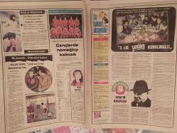 Tercüman Süper Spor Dergisi - 2 Şubat 1983 - Sayı:5 - Kaybolanlar - 2. Türkiye Ligi'nde yılın dramı - Semra Aksu - Borg kortlara veda hazırlığında - Tenisin Pelesi - Buz Melekleri Ekranda! - Avrupa Artistik Patinaj Şampiyonası'nda Spor, Sanat ve Müzik Kucaklaşıyor - Ahmet Cerrahpaşa - Gençlerde namağlup kalmadı - Bülent Meriç: ''Şimdi sıra Türkiye Şampiyonluğu'nda!'' - Apak'ın kulüpleri - ''3. Lig yeniden kurulmalı'' - Amatör Kümede Futbolun Özlenen Güzellikleri Sergileniyor - 30 Maçta 93 Gol - Voleybolda soygun haftası - Arçelik'in unvanı, Beykoz'un yarım milyonu çalındı - Spor Uzmanı - Tevfik Ünsi - Sporcunun Ayak BAkımı - Ömer Türel - Düşünen Mektuplar - Saint Joseph Takımı ve Notre Damie De Sion Takımı Posterleri fotoğraf ve haberi - Tam Takım Dergi