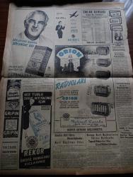 Yeni İstanbul Gazetesi - 1 Aralık 1953 - Yeni İstanbul Gazetesi 5 Yaşında - Millet Davaları Ve Gazete Yaşam Mustafa Nermi Köşe Yazısı - Yeni İstanbul Gazetesi Hakkında Mühim Şahısların Görüşleri - Başbakan Adnan Menderes - CHP Genel Başkanı İsmet İnönü - Ulaştırma Bakanı Yümnü Üresin - Profesör Sıddık Sami Onar - Profesör Doktor Yavuz Abadan - Çorum Valisi Rüştü Ülken - Muş Valisi Zühtü Öner - Çanakkale Valisi İhsan Sabri Çağlayangil - Zapion Rum Kız Lisesi Müdürü Aleksandros Hacopulos - Türk Devrim Ocakları İstanbul İl Başkanı Cahide Altan - Tıp Fakültesi Dekanı İhsan Şükrü Aksel - Esayan Ermeni Kız Lisesi Müdürü Hermine Kalustyan - Edebiyat Fakültesi Dekanı Profesör Macit Gökberk - Yeni İstanbul Ailesi Fotoğraf - Kızıl Kraliçe Yazan Jacgues Renand Yazı Dizisi - Marilyn Monroe Bir Beyzbol Oyuncusuna Kalbini Kaptırdı - Eva Bartok Maceralı Hayatını Anlatıyor - Beşiktaş Fenerbahçe Karşılaşması Üzerine Düşünceler - İngiltere F. A. Cup Maçları Başladı - Belgrad'da Büyük Bir Buz Stadı