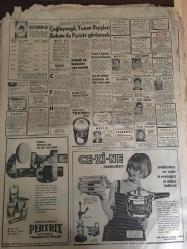 HÜRRİYET GAZETESİ 4 ARALIK 1966 YIL :19 SAYI :6682--Kafa kesip ,deri yüzenler kol geziyor ---Dağa çıkan imam--Dağa çıkan imam ---Ticaret filomuzda 1965 kaybı :47 bin ton tutarında 28 gemi ---Belçika Sarayı yeni bir kral için yatırım yapıyor --Parasızlık yüzünden dünya evine giremeyen Isparta ya gitsin ---Mahkum çocuklar  maça gidebilecek ---Gece öğrenimi için  bakanlıktan karar çıkmadı ---Gürbüzer  Film : Katillerde Ağlar ,Geceler Yarim  Oldu --Çağlayangil ,Yunan Dışişleri  Bakanı ile Paris te  görüşecek --İtalya da su baskınları  yine başladı ---Bütün eşkiyaların kendi hayat sahaları vardır ---Asfalt Osman için Türkü Bestelendi --Son bir haftada Almanya da altı Türk tevkif edildi ---Kral Hüseyin Suriye ve Mısır a şiddetle çattı --