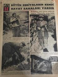 HÜRRİYET GAZETESİ 4 ARALIK 1966 YIL :19 SAYI :6682--Kafa kesip ,deri yüzenler kol geziyor ---Dağa çıkan imam--Dağa çıkan imam ---Ticaret filomuzda 1965 kaybı :47 bin ton tutarında 28 gemi ---Belçika Sarayı yeni bir kral için yatırım yapıyor --Parasızlık yüzünden dünya evine giremeyen Isparta ya gitsin ---Mahkum çocuklar  maça gidebilecek ---Gece öğrenimi için  bakanlıktan karar çıkmadı ---Gürbüzer  Film : Katillerde Ağlar ,Geceler Yarim  Oldu --Çağlayangil ,Yunan Dışişleri  Bakanı ile Paris te  görüşecek --İtalya da su baskınları  yine başladı ---Bütün eşkiyaların kendi hayat sahaları vardır ---Asfalt Osman için Türkü Bestelendi --Son bir haftada Almanya da altı Türk tevkif edildi ---Kral Hüseyin Suriye ve Mısır a şiddetle çattı --