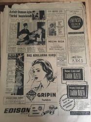 HÜRRİYET GAZETESİ 4 ARALIK 1966 YIL :19 SAYI :6682--Kafa kesip ,deri yüzenler kol geziyor ---Dağa çıkan imam--Dağa çıkan imam ---Ticaret filomuzda 1965 kaybı :47 bin ton tutarında 28 gemi ---Belçika Sarayı yeni bir kral için yatırım yapıyor --Parasızlık yüzünden dünya evine giremeyen Isparta ya gitsin ---Mahkum çocuklar  maça gidebilecek ---Gece öğrenimi için  bakanlıktan karar çıkmadı ---Gürbüzer  Film : Katillerde Ağlar ,Geceler Yarim  Oldu --Çağlayangil ,Yunan Dışişleri  Bakanı ile Paris te  görüşecek --İtalya da su baskınları  yine başladı ---Bütün eşkiyaların kendi hayat sahaları vardır ---Asfalt Osman için Türkü Bestelendi --Son bir haftada Almanya da altı Türk tevkif edildi ---Kral Hüseyin Suriye ve Mısır a şiddetle çattı --