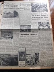 Yeni İstanbul Gazetesi - 23 Nisan 1953 - Çocuk Yazan Habib Edib Törehan Köşe Yazısı - NATO Bakanlar Konseyi Bugün Paris'te Toplanıyor - Komünistler 1170 Esiri Öldürmüşler - 23 Nisan 1920'nin 33. Yıldönümünü Kutluyoruz - Kore'ye Gidecek Genç Yedek Subaylar - Kadınlar Kongresinde Dün Çıkan Kavgalar - Karikatür - Küçük İnsanlar Yazan Faik Baysal Yazı Dizisi - İki Bayram Ve Tek Bir İdeal Yazan Mustafa Nermi Köşe Yazısı - Yavrukurt Gösterileri - Kütahya'da Bir Eroin Fabrikası Basıldı - Ankara'da Gençlerbirliği Ankaragücü Ve Demirspor'un Anlaşması - Resmi Filigranlı Kağıt Kullanan Demokrat Parti Organı - Belediye Reisini Halkın Seçmesi İsteniyor - 150 Meşhur İmza Taşıyan Bir Mektup - Binbir Gece Masalları Şekerpare Çeviren Reşad Nuri Darago Yazı Dizisi - Üç Yeni Banka Kuruluyor - Ankara İstanbul Radyosu Programı - Büyük Röportaj Serisi İslam Memleketleri Yazan Fikret Adil Yazı Dizisi - Romatizma Ağrıları Yılan Zehiri İle de Tedavi Edilebiliyor - Arı Unları - Piyale Naylon çorap - Gripin