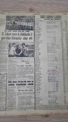 SON SAAT GAZETESİ -- 13 EKİM 1966 -- JAMES BOND 'UN BAŞARISI , 4 FİLİM 1 MİLYON LİRA HASILAT YAPTI --ABDURRAHMAN PALAY , MUHARREM GÜRSS , ORHAN ELMAS , KEMAL KAN , 4 KURŞUN FİLMİNDE BİRARAYA GELİYOR --OKSAL PEKMEZOĞLU KAMER BAŞINDA -- SOSYETEYİ BİR ARAYA GETİREN DÜĞÜN . NURETTİN OK VE AYTAÇ GÜLLÜOĞLU AİLELERİ NAİL GÜRÜN DÜĞÜNÜNDE -- İRA FURSTENBERG İÇİNİ DÖKTÜ -- SPOR ; TURGAY ALMAN MİLLİ TAKIMINA ŞANS DİLİYOR -- İKİ MİLLİ MAÇTA BEŞ GOL YEDİK -- TARIK BİNAT , MESLEK AHLAKI -- BİR GÜNDE 3 CİNAYET ....