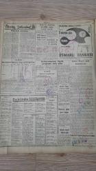 SON SAAT GAZETESİ -- 13 EKİM 1966 -- JAMES BOND 'UN BAŞARISI , 4 FİLİM 1 MİLYON LİRA HASILAT YAPTI --ABDURRAHMAN PALAY , MUHARREM GÜRSS , ORHAN ELMAS , KEMAL KAN , 4 KURŞUN FİLMİNDE BİRARAYA GELİYOR --OKSAL PEKMEZOĞLU KAMER BAŞINDA -- SOSYETEYİ BİR ARAYA GETİREN DÜĞÜN . NURETTİN OK VE AYTAÇ GÜLLÜOĞLU AİLELERİ NAİL GÜRÜN DÜĞÜNÜNDE -- İRA FURSTENBERG İÇİNİ DÖKTÜ -- SPOR ; TURGAY ALMAN MİLLİ TAKIMINA ŞANS DİLİYOR -- İKİ MİLLİ MAÇTA BEŞ GOL YEDİK -- TARIK BİNAT , MESLEK AHLAKI -- BİR GÜNDE 3 CİNAYET ....