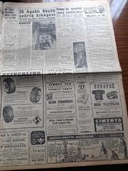 Milliyet Gazetesi - 28 Eylül 1960 - Yassıada Duruşmaları Muhtemelen 17 Ekim'de - Düşük Reisicumhur Celal Bayar'ın Durumunda Tamamen Düzeldi - Milli Birlik Komitesi Üyelerinden Binbaşı Mehmet Özgüneş - Anayasa Tadil Edilemeyecek - Teknik Öğretim Durumu Feci - Devlet Başkanı Cemal Gürsel Diktatör Bir İdare Asla Olmayacak Dedi - Türk İş Başkanı Celal Beyaz Gerekirse Grevi Zorla Alacağız Dedi - Türkiye Dışişleri Bakanı Selim Sarper Rus Başvekili Kruşçev İle Görüşecek - Çetin Altan Köşe Yazısı - İstanbul Ankara Teknik Üniversite Radyosu Programı - Galatasaray Köprüsünün Hikayesi - Abdülcanbaz'ın Maceraları Çizgi Roman Turhan Selçuk - Turistler Sulukule'de Göbek Atmasını Öğreniyor - Yakut Gözlü Kedi Yazan Ümit Deniz Yazı Dizisi - Cici Can Çizen Bedri - Sahne Aşkları Çizen Leonard Starr - Cisco Kid Çizen Jose Salinas ve Rodd Reed - Ses Sanatkarı Mualla Mukadder - Parker Quink Mürekkep - Üç Bulgar Hakem Uçak Bulamadığı İçin Beşiktaş Rapid Maçı Bugün - Futbolcu Can Bartu 5 Ay Hapis Cezası