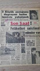 SON SAAT GAZETESİ - 3 EKİM 1966 -- ELİZABETH TAYLOR , EŞİ RİCHARD BURTON İLE YENİ BİR FİLM ÇEVİRECEK -- YILMAZ GÜNEY, NEBAHAT ÇEHRE İLE NİHAYET EVLENİYOR -- EROL TAŞ YENİ EVİNDE BİR ZİYAFET VERECEK -- SEVİM EMRE ' NİN BÜYÜK İDDİASI -- ÜNSEL AYBERK İKİNCİ FİLMİNE BAŞLIYOR -- KUZEY VARGIN BİR PRODÜKSİYON AMİRİNİ DÖVDÜ -- BİRSEN BİRSES BUGÜN TURNEYE ÇIKTI --  ŞÖHRETLERİ İÇİNE ALAN BİR TOPLULUK ANADOLU TURNESİNE ÇIKTI --ANJELİK FİLİMLERİNİN KIZIL SAÇLI YILDIZI , MİCHELE MERCİER -- TARIK BİNAT TELEFON DERDİMİZ -- RAKİP OYUNCU KENDİ KALESİNE GOL ATINCA TÜRKİYE 1 , POLONYA 0 -- AJAX BUGÜN İSTANBULDA -- YÜKSEL ÖCALAN 3 KÜÇÜK ÇOCUĞUNU DOĞRADI --MUZAFFER KURBANOĞLU HAYATIMIZI KAZANMAKTAN BAŞKA BİR DÜŞÜNCEMİZ YOK ..