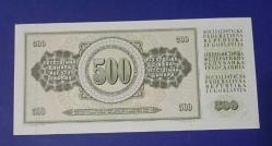 Yugoslavya 1978 500 Dinar Çil