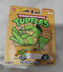 Antika - Hotwheels Ninja Turtles 55 Chevy Panel - kitantik - kitaLog