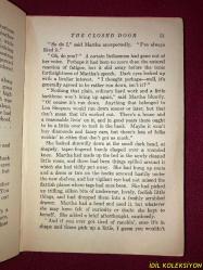 THE CLOSED DOOR / AGNES LOUISE PROVOST / A.L. BURT COMPANY PUBLİSHERS / İNGİLİZCE KİTAP (KAPALI KAPI) HAFİF YIPRANMA VE YIRTILMALARI MEVCUT