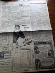 Milliyet Gazetesi - 17 Eylül 1960 - Sağlık Hizmetleri Tasarısı Tamamlandı - Kongo Meclisi Bir Parkta Toplandı - Adalet Divanının Savcı Sayısı Artırılacak - Belçika Kralının Nişanlısı Dona Fabiola Del Aragon Fotoğraf - Motor Uçağını Koç Uçağını Kurtardı - Devlet ve Hükümet Başkanı Cemal Gürsel Bugün Basın Toplantısı Yapıyor - Milli Korunma Suçlarından Af Edilenler Tahliye Oldu - Venedik Film Festivali - Çetin Altan Köşe Yazısı - 350 Eczahaneden 70'i Usulsüz Açılmış - Bugünkü Burç Falı - İstanbul Ankara Radyosu Programı - Gördüğüm Rusya Röportaj Ömer Sami Coşar Yazı Dizisi - Abdülcanbaz'ın Maceraları Çizgi Roman Çizen Turhan Selçuk - Şampiyonlar Geçiyor Yazan Yavuz Bayraktar - Mustafa Dağıstanlı - Cici Can Çizen Bedri - Cisco Kid Çizen Jose Salinas Rod Reed- Allahlık Ali Bey Çizen Swan - Güreş Federasyonu Yeniden Kuruldu - Halit Kıvanç - Beşiktaş Maçının Hakemleri Yine Çek - Metin Oktay Toptaşı Cezaevinde
