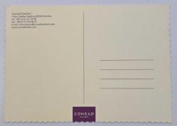 Eski İstanbul Galata Köprüsü Görünümü, Conrad Hotels  İçin Yapılmış Kenarları Tırtıklı