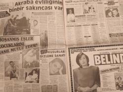 Haftanın Sesi Haftalık Magazin ve Siyasi Aktüalite Gazetesi - 6 Kasım 1987 - Sayı:45 - AİDS Kabusu - Yıldız Arhan - Zenci Sonny - Ahu Tuğba - Ümit Tunçağ - Arzu Ece - Atilla Özdemiroğlu - Rezzan Yücel - Cenk Koray - Nebahat Çehre - Can Ünal - Zalad'ın evinde seks alemi mi? - Havva Kopan - Uğur Bayar - Mehtap Ar - Beyoğlu katliamına kim ''dur'' diyecek? - İrfan Atasoy - Akraba evliliğinin binbir sakıncası var - Yalan Dünya - Belinda Kaset Reklamı - Can Kıraç - Suna Kıraç - Ünal Erkan - Nevzat Ayaz - Ayseli Dalan - Suna Kıraç - Arkadaşım Yılmaz güney - Agah Özgüç - Can Hanım canına kıymak istedi - ARtık Sevmeyeceğim - Ali Poyrazoğlu - Altan Erbulak - Çiçekli barda tosolu hovarda - Tevfik Gelenbe - Sibel Girayalp - Turne macerası - Müge Akyamaç - Tarık Akan - Zeki Alasya - Metin Akpınar - Nurcihan artık nevcihan - Güngör Bayrak - Ayrılık var çıkan falda - Emel Sayın - Erkan Özerman fotoğraf ve haberi - Tam Takım Gazete