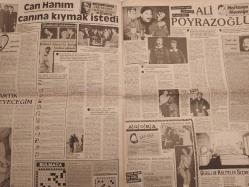 Haftanın Sesi Haftalık Magazin ve Siyasi Aktüalite Gazetesi - 6 Kasım 1987 - Sayı:45 - AİDS Kabusu - Yıldız Arhan - Zenci Sonny - Ahu Tuğba - Ümit Tunçağ - Arzu Ece - Atilla Özdemiroğlu - Rezzan Yücel - Cenk Koray - Nebahat Çehre - Can Ünal - Zalad'ın evinde seks alemi mi? - Havva Kopan - Uğur Bayar - Mehtap Ar - Beyoğlu katliamına kim ''dur'' diyecek? - İrfan Atasoy - Akraba evliliğinin binbir sakıncası var - Yalan Dünya - Belinda Kaset Reklamı - Can Kıraç - Suna Kıraç - Ünal Erkan - Nevzat Ayaz - Ayseli Dalan - Suna Kıraç - Arkadaşım Yılmaz güney - Agah Özgüç - Can Hanım canına kıymak istedi - ARtık Sevmeyeceğim - Ali Poyrazoğlu - Altan Erbulak - Çiçekli barda tosolu hovarda - Tevfik Gelenbe - Sibel Girayalp - Turne macerası - Müge Akyamaç - Tarık Akan - Zeki Alasya - Metin Akpınar - Nurcihan artık nevcihan - Güngör Bayrak - Ayrılık var çıkan falda - Emel Sayın - Erkan Özerman fotoğraf ve haberi - Tam Takım Gazete