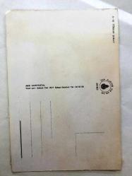 Türkan Şoray'ın Sarışın olduğu Kartpostalı - 1970'li Yıllardan -15 x 10 cm Ebadında