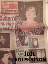 Haftanın Sesi Haftalık Magazin ve Siyasi Aktüalite Gazetesi - 3 Ocak 1992 - Sayı:1 - Türkan Şoray - Sultan'dan müziğe ''evet'' - Ajda Pekkan - Burçin Orhon - Müjdat Gezen - Ateşböceği Ercan - Perran Kutman - Nil Ünal - Gökben - Ünal Uzun - Okay Temiz batıya döndü - Nilgün Onatkut - Lady'nin kaseti Sibel Egemen'e emanet - Güngör Bayrak - Harun Koçak - İlhan İrem - Sema Çelebi - Hülya Bayhan - Canan Turgay - Celil Turgay - Dilek Yalçınkaya - Zeynep Poyrazoğlu - Vural Gökçaylı - Zeynep Sılan - Ekrandaki Glasnost - Erkin Koray'dan Led Zeppelin'e - Bilgisayar motorsiklet - Güle Güle 1991 Hoş Geldin 1992 - Benim Güzel Çamaşırhanem - Çelik Cazibe - Çiğdem Tunç - Sezen Aksu - Uğur Yücel - Dile Düşen Çıkar Düşkünü - Nebahat Çehre - Semih Balcıoğlu - Müjdat Gezen - Cemal Safi - Rauf Altıntak - Sadrettin Kılıç - Tülin Oral - Cihan Ünal - Günseli İdiz - Ayakların dili olsa da konuşsa - Volkan Severcan - Serdar Candar - Milli Defile - Sibel Gökçe - Özlem Selanik - Emrah Hattat- Tam Takım Gazete