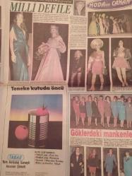 Haftanın Sesi Haftalık Magazin ve Siyasi Aktüalite Gazetesi - 3 Ocak 1992 - Sayı:1 - Türkan Şoray - Sultan'dan müziğe ''evet'' - Ajda Pekkan - Burçin Orhon - Müjdat Gezen - Ateşböceği Ercan - Perran Kutman - Nil Ünal - Gökben - Ünal Uzun - Okay Temiz batıya döndü - Nilgün Onatkut - Lady'nin kaseti Sibel Egemen'e emanet - Güngör Bayrak - Harun Koçak - İlhan İrem - Sema Çelebi - Hülya Bayhan - Canan Turgay - Celil Turgay - Dilek Yalçınkaya - Zeynep Poyrazoğlu - Vural Gökçaylı - Zeynep Sılan - Ekrandaki Glasnost - Erkin Koray'dan Led Zeppelin'e - Bilgisayar motorsiklet - Güle Güle 1991 Hoş Geldin 1992 - Benim Güzel Çamaşırhanem - Çelik Cazibe - Çiğdem Tunç - Sezen Aksu - Uğur Yücel - Dile Düşen Çıkar Düşkünü - Nebahat Çehre - Semih Balcıoğlu - Müjdat Gezen - Cemal Safi - Rauf Altıntak - Sadrettin Kılıç - Tülin Oral - Cihan Ünal - Günseli İdiz - Ayakların dili olsa da konuşsa - Volkan Severcan - Serdar Candar - Milli Defile - Sibel Gökçe - Özlem Selanik - Emrah Hattat- Tam Takım Gazete