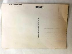 Türkan Şoray Kartpostalı - 1980'li Yıllardan -15 x 10 cm Ebadında