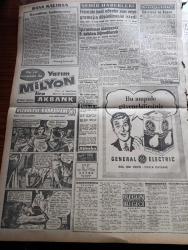 Akşam Gazetesi - 19 Ekim 1960 - 6 7 Eylül Davası Bugün Başlıyor - Sanıklardan Celal Bayar Adnan Menderes Profesör Fuat Köprülü Ve Fatin Rüştü Zorlu İçin 5 ile 24 Yıl Arası Hapis Cezası İsteniyor - Bebek Davasında Mükerrem Sarol'da Yargılanacak - Yassıada'ya Gidecek Sanık Akrabaları - Af Tasarısı Dün Milli Birlik Komitesine Verildi - Rauf Denktaş Bir Kıbrıs Gazetesini Dava Etti - Nüfus Sayımına 5 Milyon Lira Harcanıyor - 29 Ekim Töreni İki Yerde Yapılacak - Lahey Adalet Divanı Üyesi Geliyor - Kızkulesi Kahramanı Çizen Suat Yalaz - Müşerref Hekimoğlu Köşe Yazısı - Vecihi Ünal Köşe Yazısı - Ürdün Kralı Hüseyin Irak İle Barıştı - 6 7 Eylül Sanıkları 1843 Gün Sonra Adalet Karşısında Çıkıyor - Alaattin Eriş - Oktay Engin - Günah Maskesi Çizgi Roman Resimleyen Remzi - Geyşa'nın Hatıra Defteri Yazan Kimiko Omura Yazı Dizisi - Picasso'nun Tabloları Satış Rekorları Kırdı - Bize Barbaroslu Derler Çizen Ratip Tahir Burak - Nazlı İle Hamza karikatür - Vadiler Hakimi Çizgi Roman - Balkan Oyunları