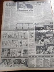 Akşam Gazetesi - 19 Ekim 1960 - 6 7 Eylül Davası Bugün Başlıyor - Sanıklardan Celal Bayar Adnan Menderes Profesör Fuat Köprülü Ve Fatin Rüştü Zorlu İçin 5 ile 24 Yıl Arası Hapis Cezası İsteniyor - Bebek Davasında Mükerrem Sarol'da Yargılanacak - Yassıada'ya Gidecek Sanık Akrabaları - Af Tasarısı Dün Milli Birlik Komitesine Verildi - Rauf Denktaş Bir Kıbrıs Gazetesini Dava Etti - Nüfus Sayımına 5 Milyon Lira Harcanıyor - 29 Ekim Töreni İki Yerde Yapılacak - Lahey Adalet Divanı Üyesi Geliyor - Kızkulesi Kahramanı Çizen Suat Yalaz - Müşerref Hekimoğlu Köşe Yazısı - Vecihi Ünal Köşe Yazısı - Ürdün Kralı Hüseyin Irak İle Barıştı - 6 7 Eylül Sanıkları 1843 Gün Sonra Adalet Karşısında Çıkıyor - Alaattin Eriş - Oktay Engin - Günah Maskesi Çizgi Roman Resimleyen Remzi - Geyşa'nın Hatıra Defteri Yazan Kimiko Omura Yazı Dizisi - Picasso'nun Tabloları Satış Rekorları Kırdı - Bize Barbaroslu Derler Çizen Ratip Tahir Burak - Nazlı İle Hamza karikatür - Vadiler Hakimi Çizgi Roman - Balkan Oyunları