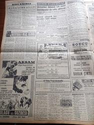 Akşam Gazetesi - 21 Ekim 1960 - Köpek Davası Sona Erdi - Suçlu Nedim Ökmen Değil Celal Bayar'dır - Yassıada Duruşmaları Çizen Ratip Tahir Burak - Tarihi Davalardan Sonra Yazan Süheyl Gürbaşkan Köşe Yazısı - 6 7 Eylül'de Zarar Görenler Tazminat İstiyor - Ateşli Kız Gina Yazan George Albert Gley Yazı Dizisi - Müşerref Hekimoğlu Köşe Yazısı - Alaeddin Eriş - Kemal Hadımlı - Günah Maskesi Çizgi Roman Resimleyen Remzi - Geyşa'nın Hatıra Defteri Yazan Kimiko Omura Yazı Dizisi - Kanser Makine İle Teşhis Edilebiliyor - Bize Barbaroslu Derler Çizen Ratip Tahir Burak - Yaralı Gönül Çizgi Roman - Vadiler Hakimi Çizgi Roman - Duruşmadan Çıkarken Nedim Ökmen Ağladı - Galatasaray Altay Maçı - Fenerbahçe Ankaragücü Maçı - Celal Bayar'ın Kızı Nilüfer Gürsoy'un Fakültedeki Vazifesine Nihayet Verildi - Ordu'da Dünya Çapında Güreşçiler Göze Çarptı - At Yarışı Tahminleri - Antrenör Coşkun Özarı - Alsancak Stadı - Balkan ikincileri Turnuvası - Vali Ve Belediye Reisi Refik Tulga - Yeni Anayasayı Veriyoruz
