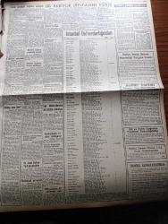 Akşam Gazetesi - 29 Ekim 1960 - Cumhuriyetin 37. Yılını Kutluyoruz - Cumhuriyet Bayramı Afişi - İstanbul Üniversitesi Rektörü Ordinaryüs Profesör Sıddık Sami Onar İle Teknik Üniversite Rektörü Ordinaryüs Profesör Fikret Narter İstifasını Verdi - Ankara'da Senato Acele Toplantıya Çağrıldı - En Fazla Tasfiye Tıp Fakültesinde - Nüfusumuz 27 Milyonu Aştı - Yavuz Abadan - Örtülü Ödenek'in Dağıtımı Açıklandı -  Cumhuriyet Bayramı Dolayısıyla  Vatan Caddesinde Geçit Töreni Yapılacak -  Ateşli Kız Gina Yazan George Albert Gley Yazı Dizisi - Hülagünün Gözdesi Çizen Suat Yalaz - İstanbul'da 75 Bin Vatandaş Telefon Sırası Gelmesini Bekliyor - Günah Maskesi Çizgi Roman Resimleyen Remzi - Münir Özkul Ve Uğur Başaran Sevgi Gölge'de de Fotoğraf - Kont Senlibenli Çizgi Roman - Yaralı Gönül Çizgi Roman - Vadiler Hakimi Çizgi Roman - Geyşa'nın Hatıra Defteri Yazan Kimiko Omura Yazı Dizisi - Bize Barbaroslu Derler Çizen Ratip Tahir Burak - Beşiktaş 1 Kasımpaşa 1 -Karakucak Güreşleri Dün Ankara'da Başladı