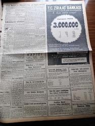 Akşam Gazetesi - 16 Ekim 1960 - Celal Bayar Ve Nedim Ökmen'in 5 Yıl Hapsi İstendi - Köpek Davası Duruşmasında Savcı Celal Bayar'ı Dün İstiklal Harbinden Kaçamakları İtham Etti - Adnan Menderes Avukatı Burhan Apaydın'a Yıldırım Telgrafı Çekti - Celal Bayar'ın Çeşmesi Akmıyor - Celal Bayar'dan İki Avukat Yüzer Bin Lira İstedi - Yüksek Adalet Divanı Başkanı Salim Başol - Yüksek Adalet Divanı Başsavcısı Altay Ömer Egesel - Ratip Tahir Burak'ın Fırçasından Köpek Davası - 6 7 Eylül Kararnameleri Sanıklara Dün Dağıtıldı - Kızkulesi Kahramanı Çizen Suat Yalaz - Müşerref Hekimoğlu Köşe Yazısı - Yassıada Lokantasında İlk Gün 729 Kişi Yemek Yedi - Günah Maskesi Çizgi Roman Resimleyen Remzi - Kazova Mağazaları - Geyşa'nın Hatıra Defteri Yazan Kimiko Omura Yazı Dizisi - Kont Senlibenli Çizgi Roman - Bize Barbaroslu Derler Çizen Ratip Tahir Burak - Vadiler Hakimi Çizgi Roman -  Can Bartu Dün Alsancak Stadının Kahramanıydı - Beşiktaş Adana Demirspor'u Yendi - Yabancı Gözüyle Yassıada Mahkemeleri