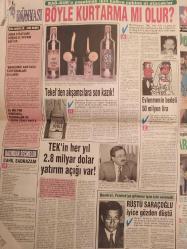 Haftanın Sesi Haftalık Magazin ve Siyasi Aktüalite Gazetesi - 19 Haziran 1992 - Sayı:25 - İlk AİDS'li öldü sıra kimde? - Muazzez Abacı - İbrahim Tatlıses - Sezen Aksu - Kemal Sunal - Mine Koşan - Edip Akbayram - Oya Aydoğan - Tülay Karaca - Sibel Gökçe - Sibel Barış - Çeçilya Daymaz - Ajda PEkkan, kendisini geçmişte arıyor - Minik serçe - Sezen Aksu - Yasemin Evcim - İşyeri Stresi - Ünlüler Geçidi - Bülent Ersoy rekora gidiyor - Seda SAyan - Gökben - Festival Başladı - Serap Saçaklı - Berkin Akol - Akgün Gelişen - Aslı Yorgancıoğlu - Aydın Doğan - Mehmet Üstünkaya - Nazmi Uluca - Agah Özgüç - Aldatma - Nazan Saatçi - Pakistan'ın Türkan Şoray'ı içini döktü - Turgut Özakman - Burçin Oraloğlu - Erdal Türkmen - PErvin Çavlan - Kemal Kılıçdaroğlu - Birkan Erdal - Rüştü Saraçoğlu - Doğu yine gözde - Muzaffer ÇAha - Ahmet Eraslan - Halis Ayyıldız - Ümit Efekan - Deniz Akbulut - Yalçın Gülhan - Gönül Yazar - Aşkın Nur Yengi - Nil Ünal - Seren Serengil - Hülya Mutlu - Tam Takım Gazete