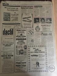 HÜRRİYET GAZETESİ 29 KASIM 1966 YIL :19 SAYI :6677--Almanya dan ayrılmak istemeyen :Bir Türk işçisi pasaportunun iptali üzerine intihar etti ---Türk işçisinin yumrukladığı bir Alman ,beyin  kanamasından öldü---Sovyet istihbarat  generalinin  karısı Batı ya iltica  etti ---Hükümetin üstünde kuvvet  düşünülemez ---Sezgin :Şeriat isteyen  bir devlet anlayışını millet  reddetmektedir ---İzmir de yağmur ve fırtına ortalığı allak -bullak etti ---İzmir de  öldürülen genç kadının kocası  nezarete alındı ---Aynı otobüste çalışan 2 şoförden  biri ,diğerini ezdi ---Avcı İrfan Pakistan dan  sağ döndü ama , hayvanların  çoğu yolda soğuktan ölmüş ---Fahiş fiyatla mal satanlar gazetelerde  teşhir edilecek ---İki yıl önce  uzaya atılan Mariner işaret yolluyor ---4 'ler haftayı 2 şer puanla kapadı --Galatasaray ın idmanına metin katıldı ---Ulvi Yenal : Hasanagiç  ve Yusufi transfer  edilseydi Milli formayı giyerlerdi -- Gazinocuların kralı Fahrettin Arslan ---