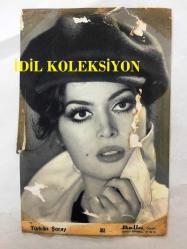 Türkan Şoray Kartpostalı, Bella Color - 1970'li Yıllardan -15 x 10 cm Ebadında