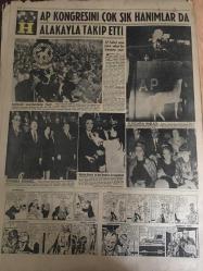 HÜRRİYET GAZETESİ 28 KASIM 1966 YIL :19 SAYI :6676---Üçüncü AP büyük  kongresi dün başladı :Demirel :Meşru nizama karşı bir  tehlike yok ---Trafik kazasında üç kişinin  kafası  koptu ---Kongreye 1575 delege iştirak etti ---Mansfield in oğlunu Arslan ağır yaraladı ---Brenda nın kardeşlerinden Birol un kızına hediye bebek geldi ---Suudi Arabistan Birlikleri ,yardım için dün sabah  Ürdün e girdi ---Kız  öğrencisini iğfal eden ilkokul öğretmeni 9 yıla mahkum  oldu ---Taşlıtarla da itfaiye teşkilatı kurulacak --Sigara nın sebebiyet verdiği hasatlıklardan  ölenlerin sayısı artıyor ---Vefa , H.Tepe yi 2-0 mağlup etti ---Beşiktaş 2-0 kazandı ---Fenerbahçe  4-1 galip ---Feriköy :2 İzm.Spor :1---Göztepe :1 Karşıyaka : 0--Eskişehir .1 Altınordu :0---AP Kongresini Çok Şık Hanımlar da alakayla  takip etti ---