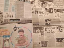 Şey Haftalık Aktüalite Sinema Tiyatro Müzik ve Magazin Gazetesi - 26 Eylül 1987 - Sayı:1 - Gülşen Bubikoğlu - Talat Bulut - Bülent Ersoy - Cem Karaca'nın gölgesinden korkan kadın - Tunca Toskay - Ajda Pekkan - Hülya Koçyiğit - Arif Sağ SHP'ye türkü armağan etti - Öyle bir dünya ki... - Hülya Koçyiğit - Adile Naşit'in artık manevi kızı da var - Sibel Egemen - Nebahat Çehre - Yaşar Alptekin - Çeçilya - Aysel Gürel - Yavuz Çuhacı - Zerrin Özer kaset reklamı - Metin Akpınar - Zeki Alasya - Ayşe Tunalı - Sami Hazinses - Ümit Utku - Ajda'ya böylesi yakışır - Teoman Akıncı - Ali Akbaba - Yüksel Behlil - Muhtar Yiğit - Mustafa Topaloğlu kaset reklamı - Enrico Macias - Cüneyt Gökçer - Nihat Aybars - Kemal Bekir - Bozkurt Kuruç - Bilal ve Feridun Bağrıyanık Kaset reklamı - Altın Portakal Kurtlar Sofrasında - İzzet Altınmeşe kaset reklamı - İbrahim Tatlıses- Sibel Can - İpek Pınar ölümüne koşuyor - Çıplak arabeskçinin torpili kim? fotoğraf ve haberi - Gazetenin sayfaları tamdır fakat kopuktur.